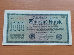 NÉMETORSZÁG 1000 MÁRKA 1922  NN  126....