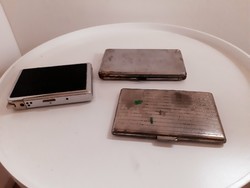 Alpakka cigarette case, box, tin
