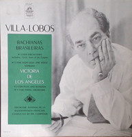 Villa-Lobos,De Los Angeles, - Bachianas Brasileiras, Nos. 2, 5, 6, & 9 (LP, Mono)