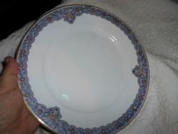 Antik Haas & Czjzek Schlaggenwald porcelán   tányér 24,5 cm