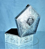 Dreamy, antique silver box, approx. 1890!!!
