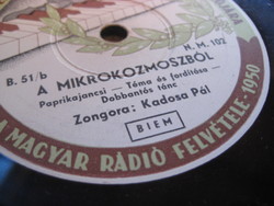 Gramafon lemez  , Kodály :  A mikrokozmozból