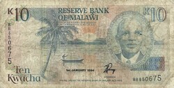 10 kwacha 1994 Malawi