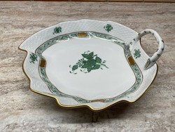 Herend porcelain, Appony pattern - leaf-shaped 20x17.5