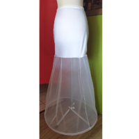 New, custom-made 1-ring mermaid-style petticoat, tire, step reliever - over 100cm