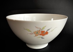 Alföldi display case bowl with orange blossom muesli bowl