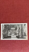 Old photo Budapest Matthias Church photo postcard postal clerk