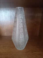 Üveg váza 27 cm