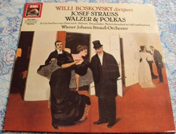 Willi boskovsky conducted by josef strauss, wiener johann strauß orchestra - waltz & polkas (lp,)
