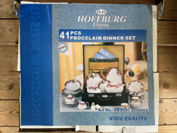 Hoffburg 41 darabos porcelán étkészlet, hiánytalan