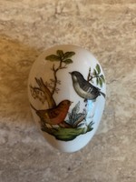 Herend rothschild bird egg 7x5.5