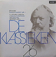 Brahms - london symphony orch, curzon, szell - de klassieken 26 - pianoconcert no. 1 (LP, album)