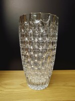 Leárazás! Jirí  Repásek cseh kristály váza üvegváza sklo