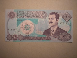 Irak-10 Dinar 1992 UNC