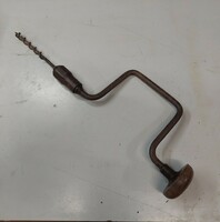 Old tool carpentry drill