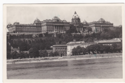 Budapest Királyi vár - képeslap 1939-ből