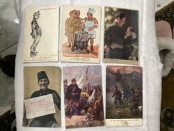 First World War postcards 10 pcs