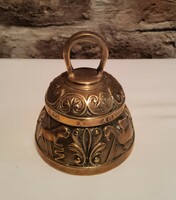 Sárgaréz dekoratív antik csengő