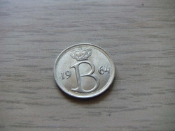 25  Cent  1964  Belgium