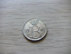 25  Cent  1969  Belgium