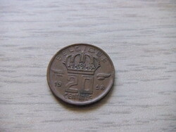 20  Cent  1958  Belgium