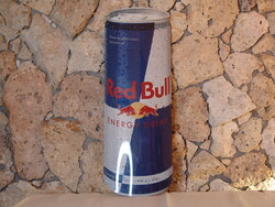 Old metal red bull advertising sign