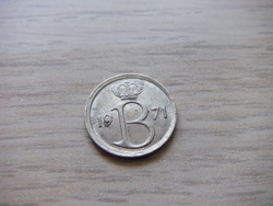 25  Cent  1971  Belgium