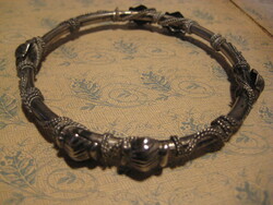 Bracelet, made of metal, size inside 6.5 cm