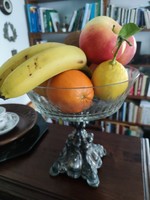 Barokk gyümölcs tál, kínáló,asztal közép