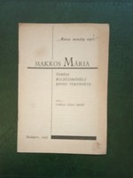 A brief history of the Makkos Mária guard funeral procession 1945