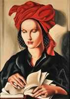 Hungarian artist after Tamara de Lempicka (1898-1980): wisdom