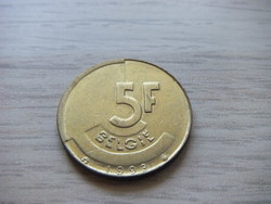 5 Francs 1993 Belgium
