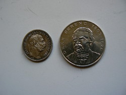 2 silver coins in one, original!