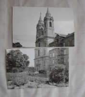 Retro fotó 13.: Zirci Ciszterci Apátság, Nagyboldogasszony Bazilika (templom, 1970-es évek)