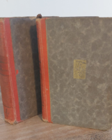 Two volumes of Aleksey Tolstoy's Golgotha novel trilogy i. III. - New Hungarian book publisher 1948.- Book