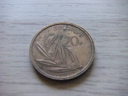 20 Francs 1980 Belgium