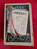 1928. The anniversary album of the 50-year-old Pest newspaper 1878-1928.