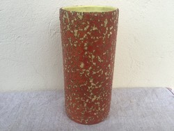 Tófej ceramic vase 20cm.