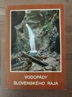 Képeslap szett vízesések a Szlovák paradicsomban