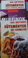 Dr. Oetker, Hargitai György három süteményes, szakácskönyv egyben (Akár INGYENES szállítással)