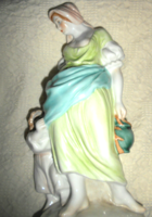 Herend porcelain mother with child 26 cm