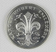 1P931 Kis Nagy András : Károly Róbert ezüst emlékérem 500 Forint 1992