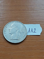 Belgium belgique 5 francs 1948 copper nickel 112