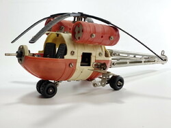 Construction Helikopter C20 építőjáték 1980 VEB Spielwaren