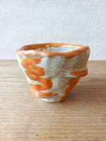 Retro Hungarian ceramics. Gorka livia mini kaspo