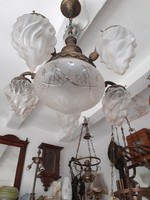 Antique chandelier, lamp