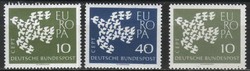 Postatiszta Bundes 2443 Mi 367x-368x, 367y     1,20 Euró