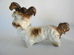Kutyus porcelán kutya 16 cm