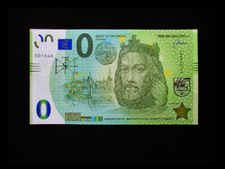 Unc - King István Szent - beautiful EU commemorative banknote - serial number 1646!
