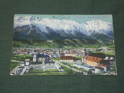 Postcard, postcard, k.U.K. , Austria innsbruck skyline detail
